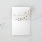 AbstractWhispers Courage in Motion Blank Note Card (Innenseite)