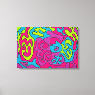 Abstractwztextur Leinwanddruck