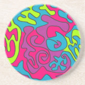 Abstractwztextur Sandstein Untersetzer (Vorne)