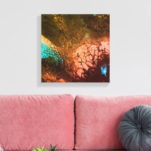 Abstrakt157 Leinwanddruck (Insitu (Wohnzimmer))