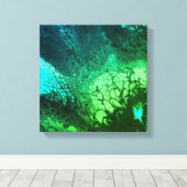 Abstrakt160 Leinwanddruck (Insitu (Holzboden))