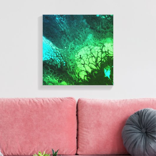 Abstrakt160 Leinwanddruck (Insitu (Wohnzimmer))