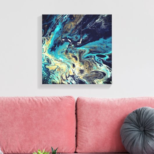 Abstrakt246 Leinwanddruck (Insitu (Wohnzimmer))