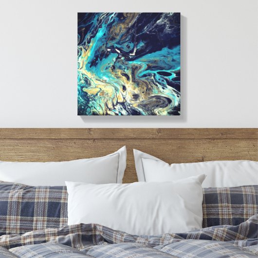 Abstrakt246 Leinwanddruck (Insitu (Schlafzimmer))