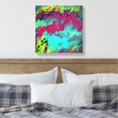 Abstrakt281 Leinwanddruck (Insitu (Schlafzimmer))