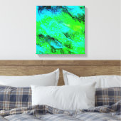Abstrakt310 Leinwanddruck (Insitu (Schlafzimmer))