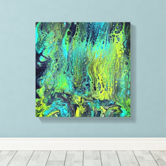 Abstrakt436 Leinwanddruck (Insitu (Holzboden))