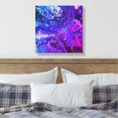 Abstrakt48 Leinwanddruck (Insitu (Schlafzimmer))