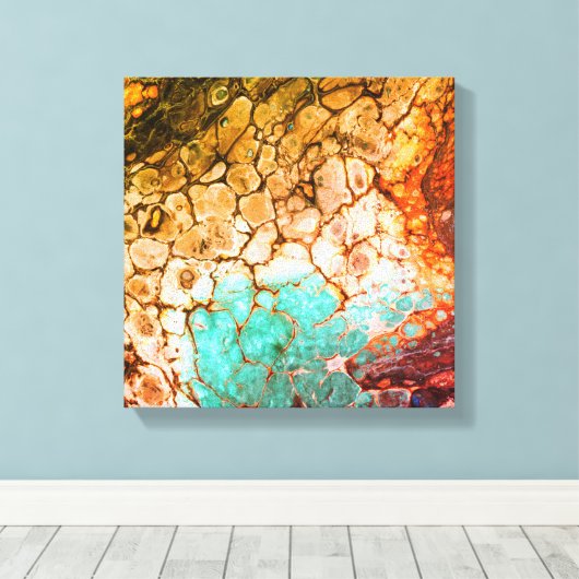 Abstrakt492 Leinwanddruck (Insitu (Holzboden))