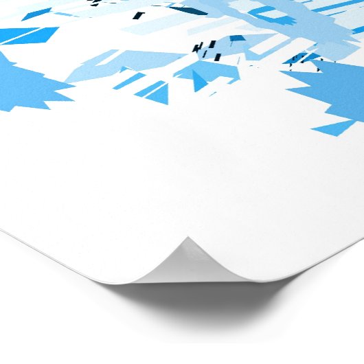 Abstrakt #008 poster (Ecke)