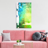 Abstrakt 011 Stretched Canvas Print Leinwanddruck (Insitu (Wohnzimmer))