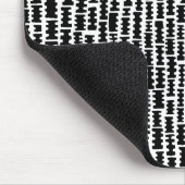 Abstrakt 020712 - Schwarz Mousepad (Ecke)