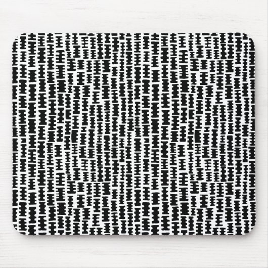 Abstrakt 020712 - Schwarz Mousepad (Vorne)