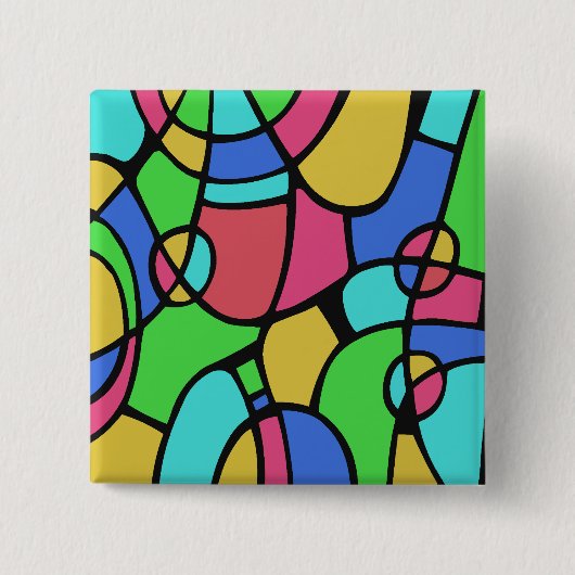 Abstrakt 02 button (Vorderseite)