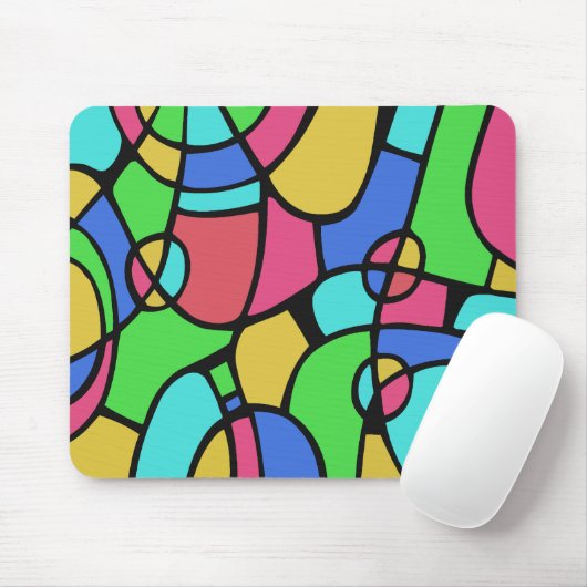 Abstrakt 02 mousepad (Mit Mouse)