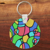 Abstrakt 02 schlüsselanhänger (Vorderseite)