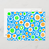 Abstrakt 030413 postkarte (Vorne/Hinten)