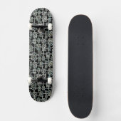 Abstrakt 041113 - Abstrakte Textur 01 Skateboard (Vorderseite)