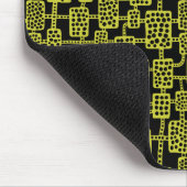 Abstrakt 041113 - Banane auf schwarz Mousepad (Ecke)