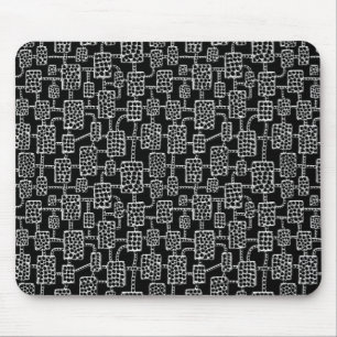 Abstrakt 041113 - Quick Silver Mousepad