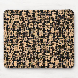 Abstrakt 041113 - Sand on Black Mousepad