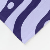 Abstrakt 041211 - Pulverblau auf 150a51 Fleecedecke (Ecke)