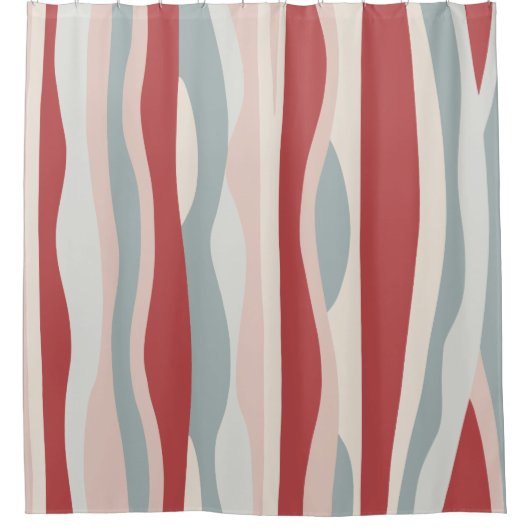 Abstrakt 050723 duschvorhang (Vorderseite)
