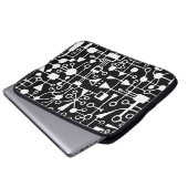 Abstrakt 090112 laptopschutzhülle (Vorne Knopf)