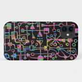 Abstrakt 090112 v1 Case-Mate iPhone hülle (Rückseite (Horizontal))