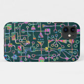 Abstrakt 090112 v5 Case-Mate iPhone hülle (Rückseite (Horizontal))