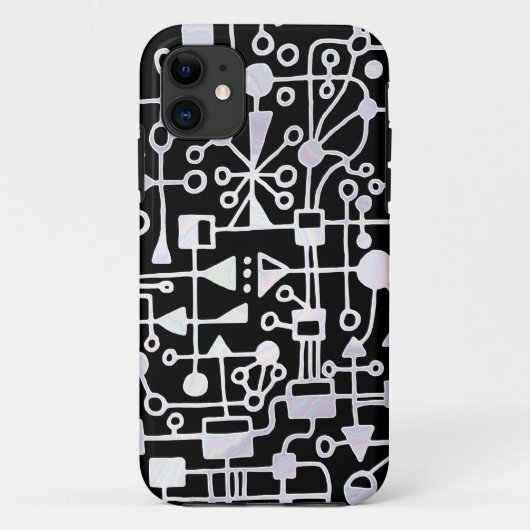 Abstrakt 090112 v6 Case-Mate iPhone hülle (Rückseite)