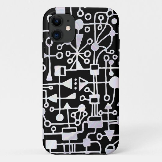 Abstrakt 090112 v6 Case-Mate iPhone hülle (Rückseite)