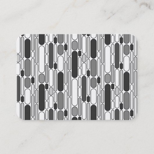 Abstrakt 100624 - Grauschattierungen Visitenkarte (Vorderseite)