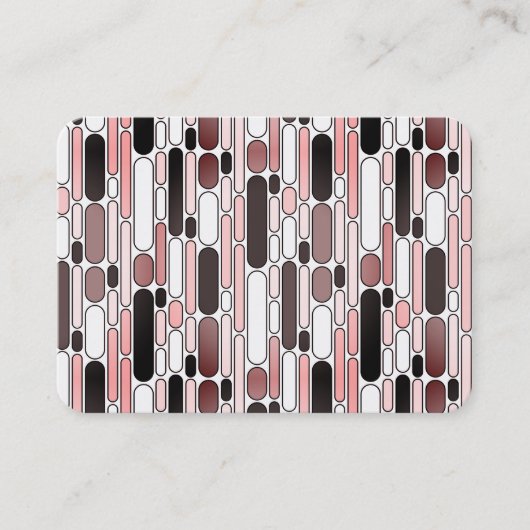 Abstrakt 100624 - (Sangria) Visitenkarte (Vorderseite)