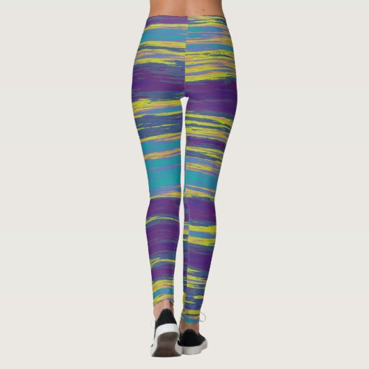Abstrakt 100716(01) leggings (Rückseite)