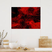 Abstrakt #106 poster (Küche)