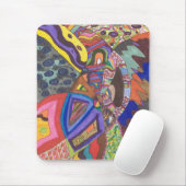 Abstrakt 109, Originalkunst Mousepad (Mit Mouse)