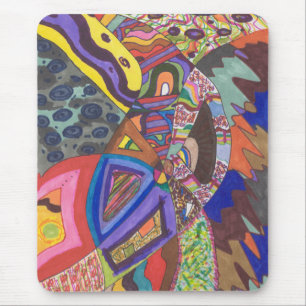Abstrakt 109, Originalkunst Mousepad