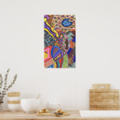 Abstrakt 109, Originalkunst Poster (Küche)