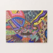 Abstrakt 109, Originalkunst Puzzle (Horizontal)