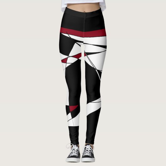 Abstrakt 10 leggings (Vorderseite)