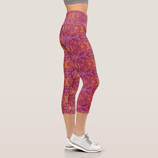 Abstrakt 11 capri leggings (Rechts)