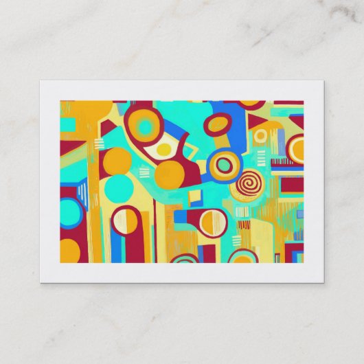 Abstrakt 120711 (grenzübergreifend) visitenkarte (Vorderseite)