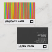 Abstrakt 120716(010) visitenkarte (Vorne/Hinten)