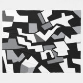 Abstrakt 120720 fleecedecke (Vorderseite (Horizontal))