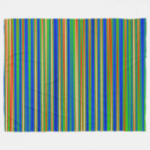 Abstrakt 130716(03) - Horizontaler Streifen Fleecedecke (Vorderseite (Horizontal))