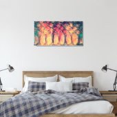 Abstrakt 14061 leinwanddruck (Insitu (Schlafzimmer))