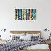 Abstrakt 14072 leinwanddruck (Insitu (Schlafzimmer))