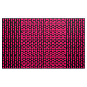 Abstrakt 140823 - Neon Red on Black Stoff (Yard (91,4 cm))