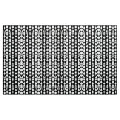 Abstrakt 140823 - Weiß auf Schwarz Stoff (Yard (91,4 cm))